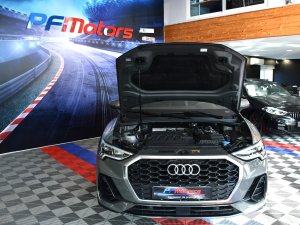Audi Q3 Sportback S-Line Design Luxe 35 TDI 150 S-Tronic GPS Vebasto Virtuyal Hayon Attelage LED Caméra ACC Pré Sense JA 19 – photo 6