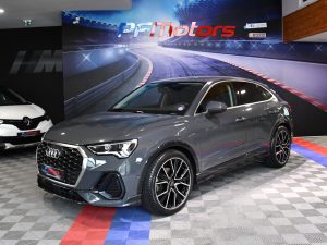 Audi Q3 Sportback S-Line Design Luxe 35 TFSI 150 S-Tronic GPS Virtual Car Play ACC Cuir Lane Pré Sense Induction Attelage Hayon JA 20 – photo 4