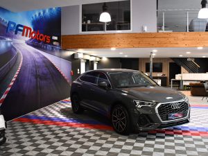 Audi Q3 Sportback S-Line Design Luxe 35 TFSI 150 S-Tronic GPS Virtual Car Play ACC Cuir Lane Pré Sense Induction Attelage Hayon JA 20 – photo 7