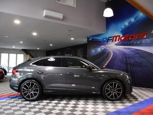 Audi Q3 Sportback S-Line Design Luxe 35 TFSI 150 S-Tronic GPS Virtual Car Play ACC Cuir Lane Pré Sense Induction Attelage Hayon JA 20 – photo 10