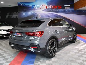 Audi Q3 Sportback S-Line Design Luxe 35 TFSI 150 S-Tronic GPS Virtual Car Play ACC Cuir Lane Pré Sense Induction Attelage Hayon JA 20 – photo 11