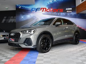 Audi Q3 Sportback S-Line Design Luxe 35 TDI 150 S-Tronic GPS Vebasto Virtuyal Hayon Attelage LED Caméra ACC Pré Sense JA 19 – photo 27