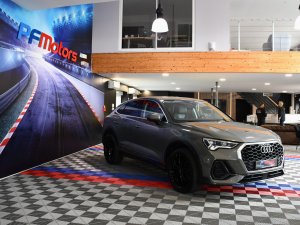 Audi Q3 Sportback S-Line Design Luxe 35 TDI 150 S-Tronic GPS Vebasto Virtuyal Hayon Attelage LED Caméra ACC Pré Sense JA 19 – photo 28