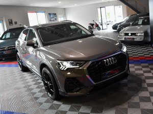 Audi Q3 Sportback S-Line Design Luxe 35 TDI 150 S-Tronic GPS Vebasto Virtuyal Hayon Attelage LED Caméra ACC Pré Sense JA 19 – photo 30