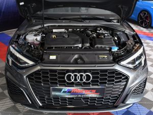 Audi A3 Berline S-Line 35 TFSI 150 S-Tronic GPS Virtual Drive LED Vebasto Pré Sense Lane Régulateur JA 18 Audi Sport – photo 20