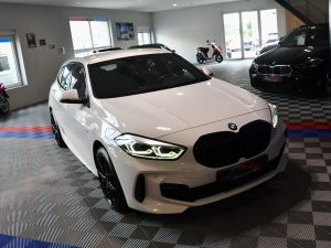 BMW 120iA 178 M-Sport DKG7 GPS Virtual Car Play Mode LED Lumière d’Ambiance Régulateur Semi Cuir JA 18 – photo 25