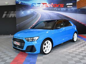 Audi A1 Sportback S-Line 35 TFSI 150 S-Tronic GPS Virtual ACC Car Play Caméra Induction Pré Sense Lane LED JA 18 Audi Sport Bleu TURBO – photo 5
