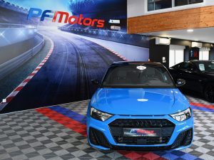 Audi A1 Sportback S-Line 35 TFSI 150 S-Tronic GPS Virtual ACC Car Play Caméra Induction Pré Sense Lane LED JA 18 Audi Sport Bleu TURBO – photo 8