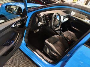 Audi A1 Sportback S-Line 35 TFSI 150 S-Tronic GPS Virtual ACC Car Play Caméra Induction Pré Sense Lane LED JA 18 Audi Sport Bleu TURBO – photo 29