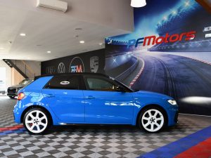 Audi A1 Sportback S-Line 35 TFSI 150 S-Tronic GPS Virtual ACC Car Play Caméra Induction Pré Sense Lane LED JA 18 Audi Sport Bleu TURBO – photo 31
