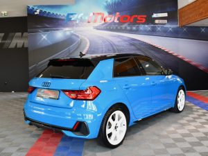 Audi A1 Sportback S-Line 35 TFSI 150 S-Tronic GPS Virtual ACC Car Play Caméra Induction Pré Sense Lane LED JA 18 Audi Sport Bleu TURBO – photo 32