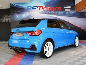 Audi A1 Sportback S-Line 35 TFSI 150 S-Tronic GPS Virtual ACC Car Play Caméra Induction Pré Sense Lane LED JA 18 Audi Sport Bleu TURBO – photo 33