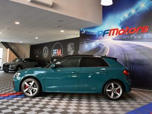 Audi A1 Sportback S-Line 40 TFSI 200 S-Tronic GPS ACC Caméra Pré Sense Drive Cuir Alcantara Lane JA 17 Vert Tioman – photo 2