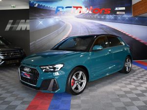 Audi A1 Sportback S-Line 40 TFSI 200 S-Tronic GPS ACC Caméra Pré Sense Drive Cuir Alcantara Lane JA 17 Vert Tioman – photo 6