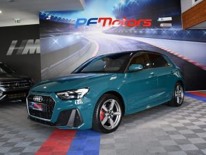 Audi A1 Sportback S-Line 40 TFSI 200 S-Tronic GPS ACC Caméra Pré Sense Drive Cuir Alcantara Lane JA 17 Vert Tioman – photo 1
