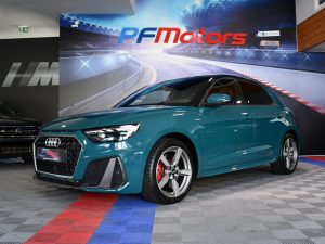 Audi A1 Sportback S-Line 40 TFSI 200 S-Tronic GPS ACC Caméra Pré Sense Drive Cuir Alcantara Lane JA 17 Vert Tioman – photo 7