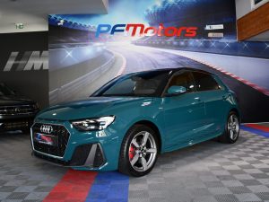 Audi A1 Sportback S-Line 40 TFSI 200 S-Tronic GPS ACC Caméra Pré Sense Drive Cuir Alcantara Lane JA 17 Vert Tioman – photo 8