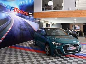Audi A1 Sportback S-Line 40 TFSI 200 S-Tronic GPS ACC Caméra Pré Sense Drive Cuir Alcantara Lane JA 17 Vert Tioman – photo 11