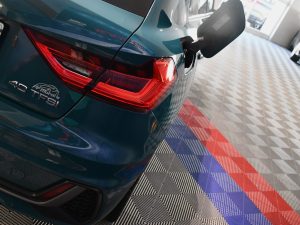 Audi A1 Sportback S-Line 40 TFSI 200 S-Tronic GPS ACC Caméra Pré Sense Drive Cuir Alcantara Lane JA 17 Vert Tioman – photo 24