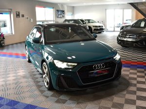 Audi A1 Sportback S-Line 40 TFSI 200 S-Tronic GPS ACC Caméra Pré Sense Drive Cuir Alcantara Lane JA 17 Vert Tioman – photo 36