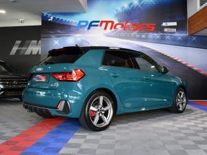Audi A1 Sportback S-Line 40 TFSI 200 S-Tronic GPS ACC Caméra Pré Sense Drive Cuir Alcantara Lane JA 17 Vert Tioman – photo 39