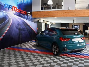 Audi A1 Sportback S-Line 40 TFSI 200 S-Tronic GPS ACC Caméra Pré Sense Drive Cuir Alcantara Lane JA 17 Vert Tioman – photo 41