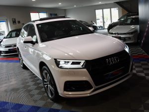 Audi Q5 S-Line 50 TDI V6 286 Quattro Tiptronic 8 Black Panel GPS Virtual TO Caméra Attelage ACC Offroad Lane Pré Sense Hayon JA 19 – photo 32