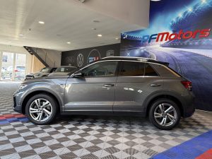 Volkswagen T-Roc R-Line 2.0 TDI 150 DSG GPS Virtual Caméra IQ Light Clim Bi-zone Car Play ACC Front Lane JA 17 Garantie Volkswagen 11/2027 ou 100.000 km – photo 2