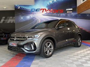 Volkswagen T-Roc R-Line 2.0 TDI 150 DSG GPS Virtual Caméra IQ Light Clim Bi-zone Car Play ACC Front Lane JA 17 Garantie Volkswagen 11/2027 ou 100.000 km – photo 1