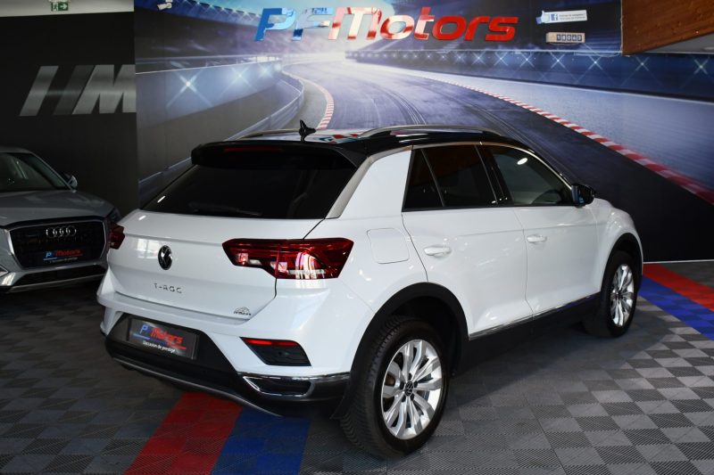 Volkswagen T-Roc Carat 1.5 TSI 150 DSG GPS Virtual ACC Limiteur Caméra Front Lane Hayon JA 17 – photo 3