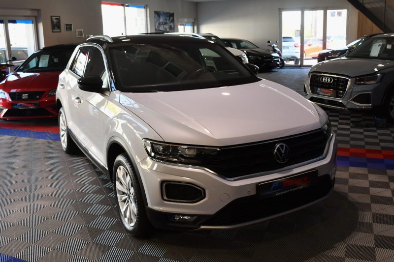 Volkswagen T-Roc Carat 1.5 TSI 150 DSG GPS Virtual ACC Limiteur Caméra Front Lane Hayon JA 17 – photo 16
