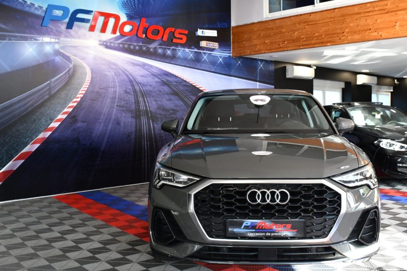 Audi Q3 Sportback S-Line Design Luxe 35 TDI 150 S-Tronic GPS Vebasto Virtuyal Hayon Attelage LED Caméra ACC Pré Sense JA 19 – photo 2