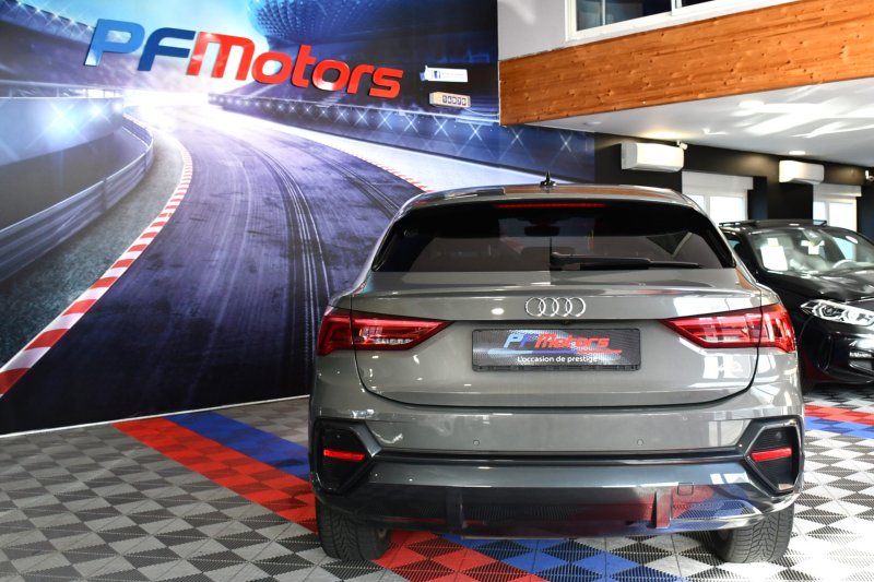 Audi Q3 Sportback S-Line Design Luxe 35 TDI 150 S-Tronic GPS Vebasto Virtuyal Hayon Attelage LED Caméra ACC Pré Sense JA 19 – photo 22