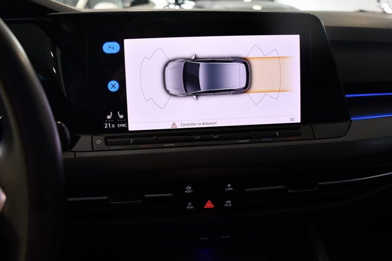 Volkswagen Golf 8 Style First édition 1.5 eTSI 150 DSG GPS Virtual ACC DCC Attelage TO IQ Light Ergo Lumière d’Ambiance JA 17 – photo 34