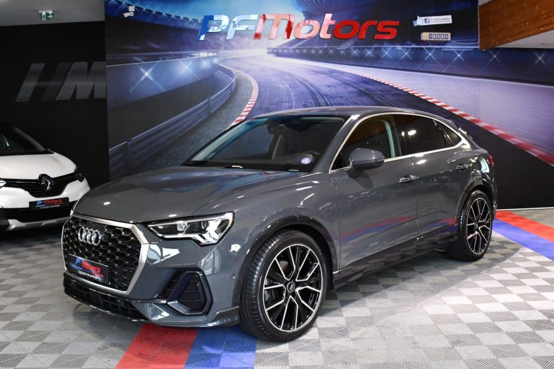 Audi Q3 Sportback S-Line Design Luxe 35 TFSI 150 S-Tronic GPS Virtual Car Play ACC Cuir Lane Pré Sense Induction Attelage Hayon JA 20 – photo 4