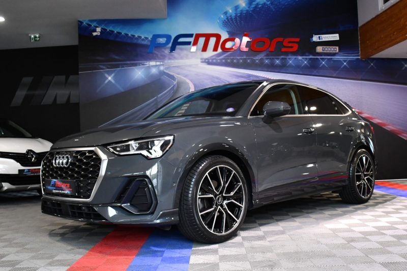Audi Q3 Sportback S-Line Design Luxe 35 TFSI 150 S-Tronic GPS Virtual Car Play ACC Cuir Lane Pré Sense Induction Attelage Hayon JA 20 – photo 5