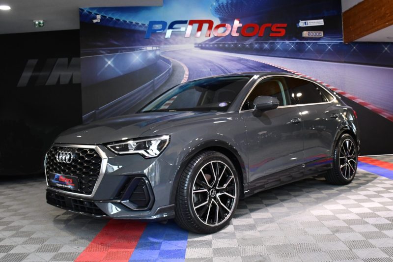 Audi Q3 Sportback S-Line Design Luxe 35 TFSI 150 S-Tronic GPS Virtual Car Play ACC Cuir Lane Pré Sense Induction Attelage Hayon JA 20 – photo 6