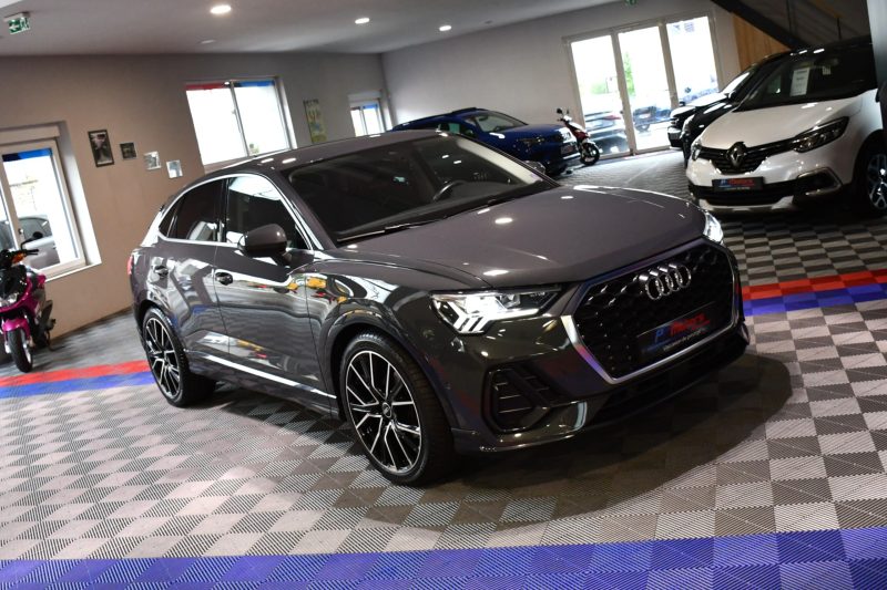 Audi Q3 Sportback S-Line Design Luxe 35 TFSI 150 S-Tronic GPS Virtual Car Play ACC Cuir Lane Pré Sense Induction Attelage Hayon JA 20 – photo 8