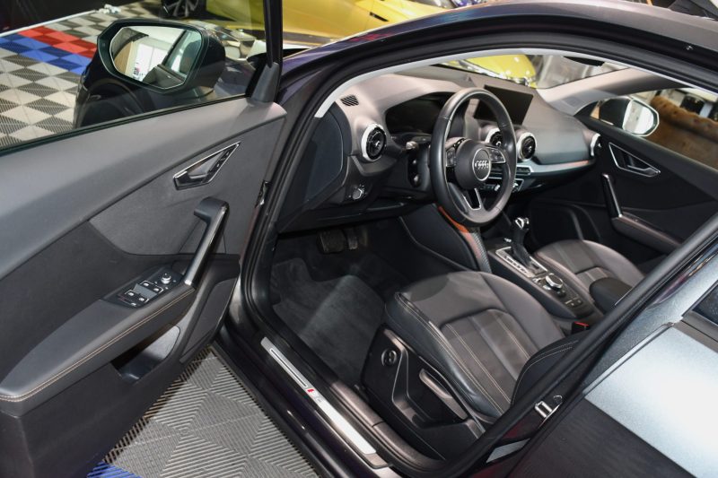 Audi Q2 S-Line 35 TFSI 150 S-Tronic GPS Virtual Hayon Audi Smartphone Caméra TO Cuir JA 18 – photo 6