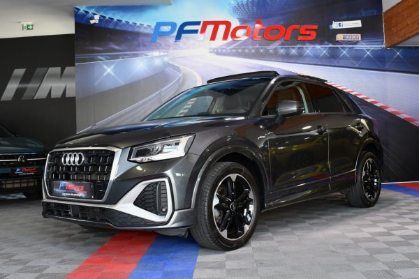 Audi Q2 S-Line 35 TFSI 150 S-Tronic GPS Virtual Hayon Audi Smartphone Caméra TO Cuir JA 18 – photo 1