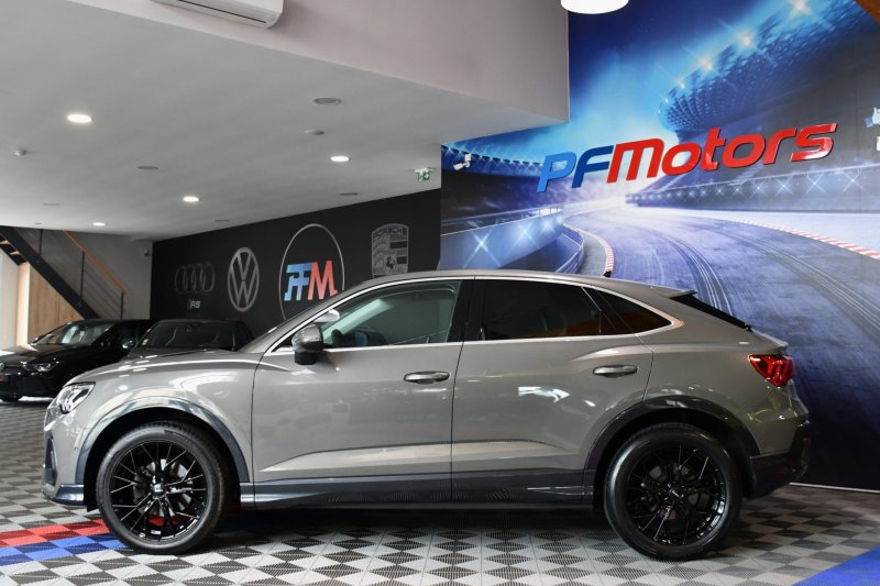 Audi Q3 Sportback S-Line Design Luxe 35 TDI 150 S-Tronic GPS Vebasto Virtuyal Hayon Attelage LED Caméra ACC Pré Sense JA 19 – photo 23