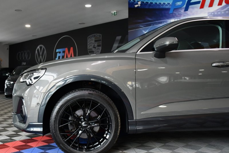 Audi Q3 Sportback S-Line Design Luxe 35 TDI 150 S-Tronic GPS Vebasto Virtuyal Hayon Attelage LED Caméra ACC Pré Sense JA 19 – photo 24