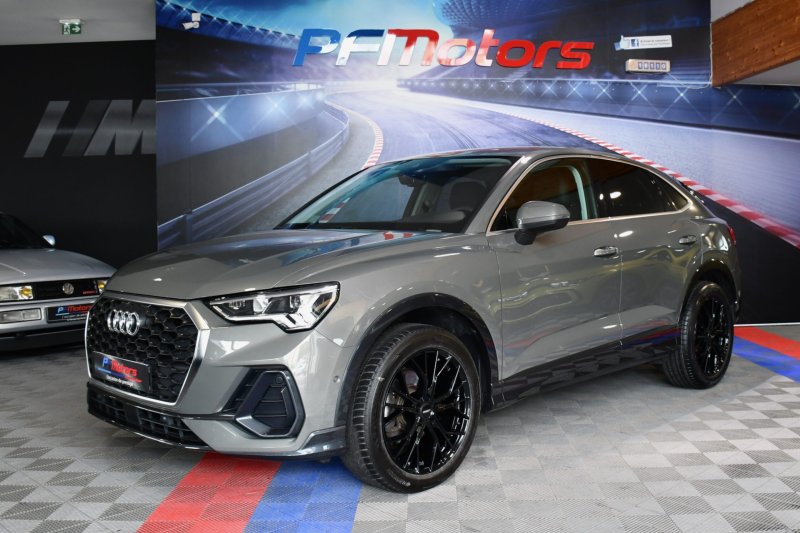 Audi Q3 Sportback S-Line Design Luxe 35 TDI 150 S-Tronic GPS Vebasto Virtuyal Hayon Attelage LED Caméra ACC Pré Sense JA 19 – photo 26