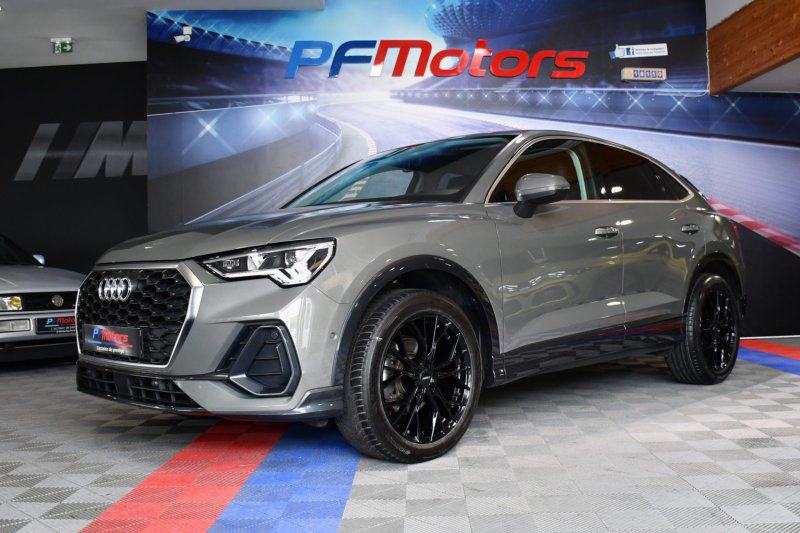 Audi Q3 Sportback S-Line Design Luxe 35 TDI 150 S-Tronic GPS Vebasto Virtuyal Hayon Attelage LED Caméra ACC Pré Sense JA 19 – photo 27