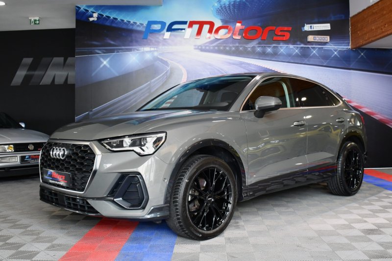 Audi Q3 Sportback S-Line Design Luxe 35 TDI 150 S-Tronic GPS Vebasto Virtuyal Hayon Attelage LED Caméra ACC Pré Sense JA 19 – photo 1