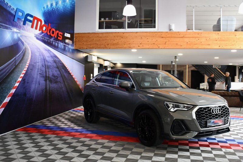 Audi Q3 Sportback S-Line Design Luxe 35 TDI 150 S-Tronic GPS Vebasto Virtuyal Hayon Attelage LED Caméra ACC Pré Sense JA 19 – photo 28