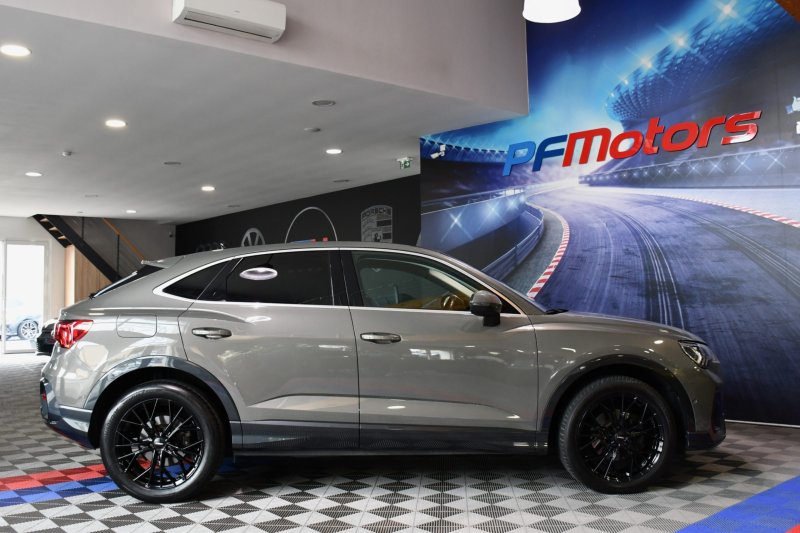 Audi Q3 Sportback S-Line Design Luxe 35 TDI 150 S-Tronic GPS Vebasto Virtuyal Hayon Attelage LED Caméra ACC Pré Sense JA 19 – photo 31