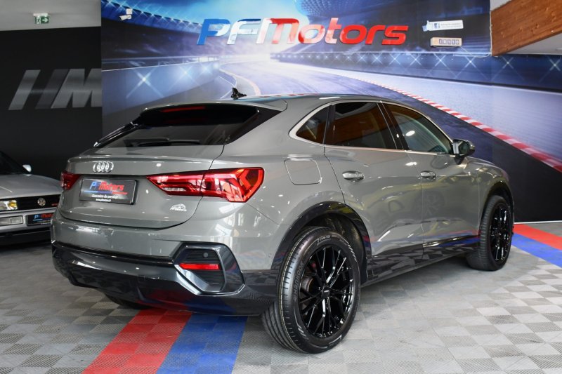 Audi Q3 Sportback S-Line Design Luxe 35 TDI 150 S-Tronic GPS Vebasto Virtuyal Hayon Attelage LED Caméra ACC Pré Sense JA 19 – photo 33