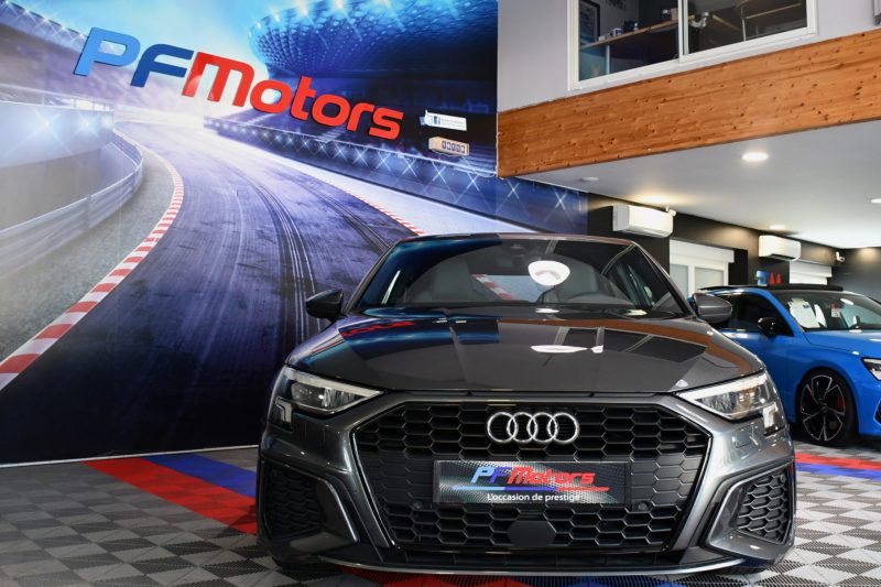 Audi A3 Berline S-Line 35 TFSI 150 S-Tronic GPS Virtual Drive LED Vebasto Pré Sense Lane Régulateur JA 18 Audi Sport – photo 10