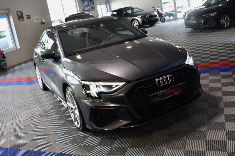 Audi A3 Berline S-Line 35 TFSI 150 S-Tronic GPS Virtual Drive LED Vebasto Pré Sense Lane Régulateur JA 18 Audi Sport – photo 27